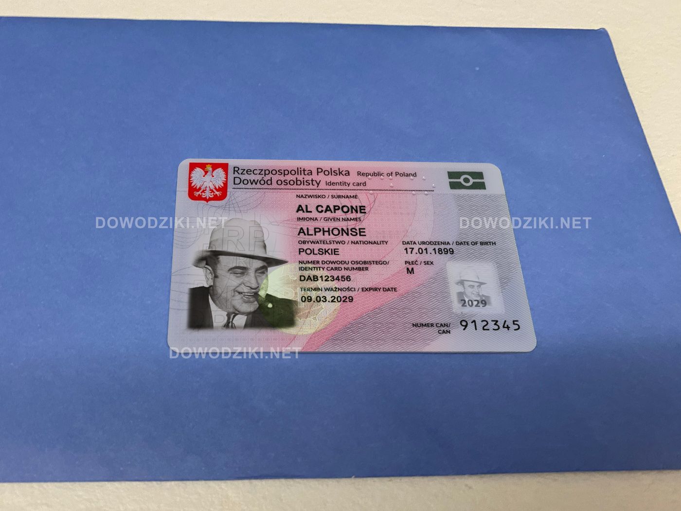 Dowód kolekcjonerski wysoka jakosc 2019-2022