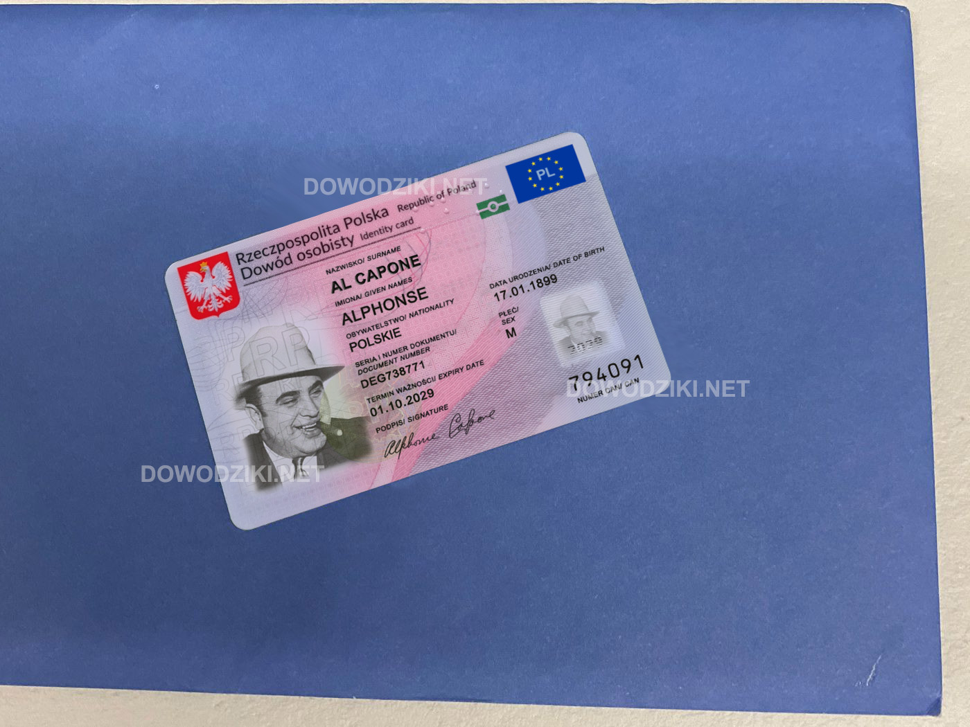 Dowód kolekcjonerski wysoka jakosc 2021-TERAZ