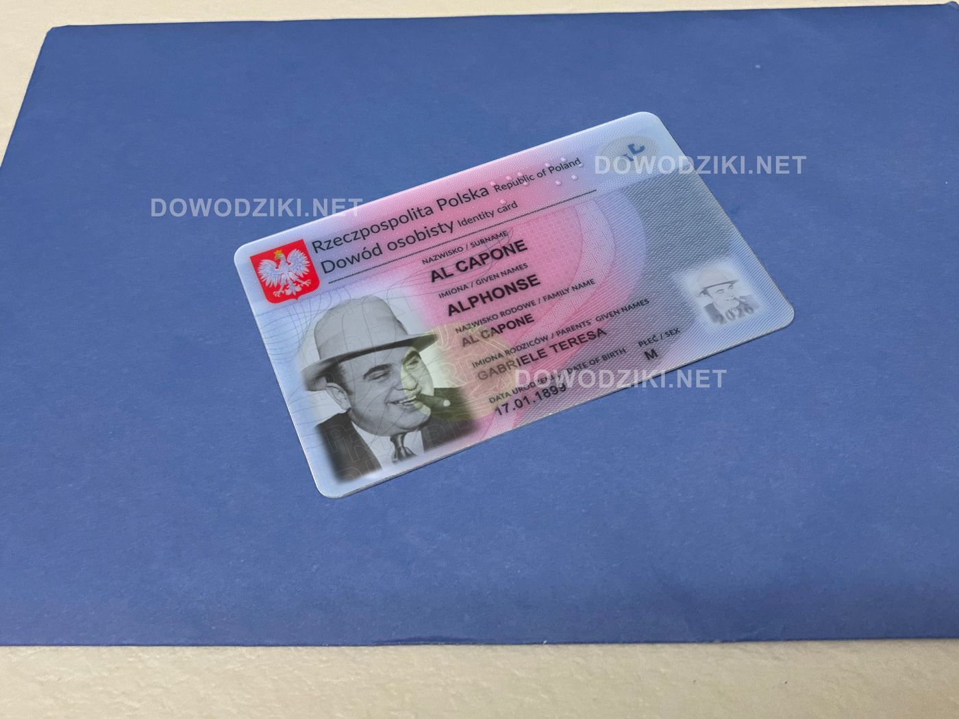 Dowód kolekcjonerski wysoka jakosc 2022